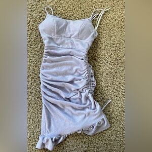 Purple homecoming dress